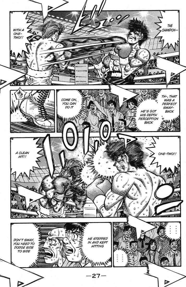 Hajime no Ippo Chapter 553 page 5 - Chapter 553 : Blood bath