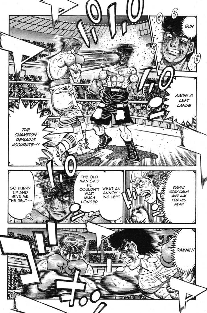 Hajime no Ippo Chapter 553 page 6 - Chapter 553 : Blood bath