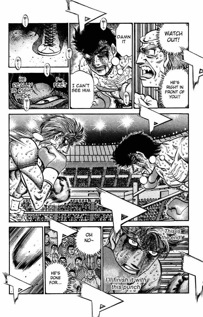 Hajime no Ippo Chapter 554 page 4 - Chapter 554 : The Death Match Comes to a Close