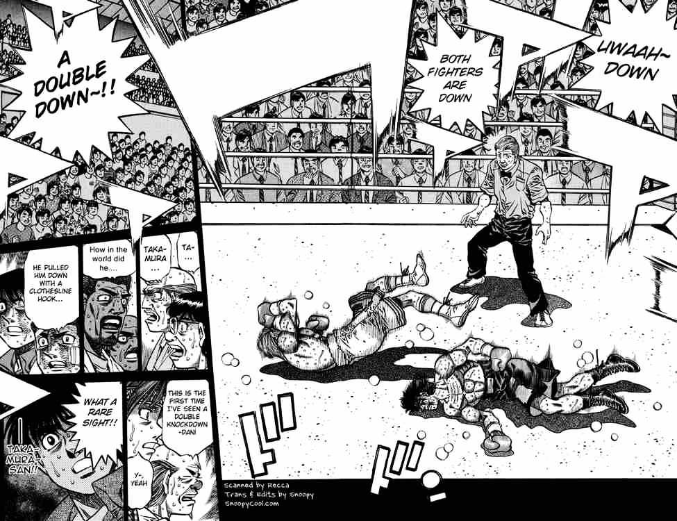 Hajime no Ippo Chapter 554 page 6 - Chapter 554 : The Death Match Comes to a Close