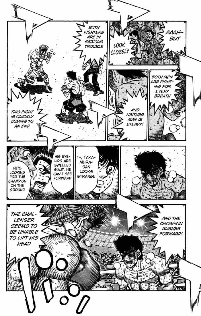 Hajime no Ippo Chapter 554 page 9 - Chapter 554 : The Death Match Comes to a Close