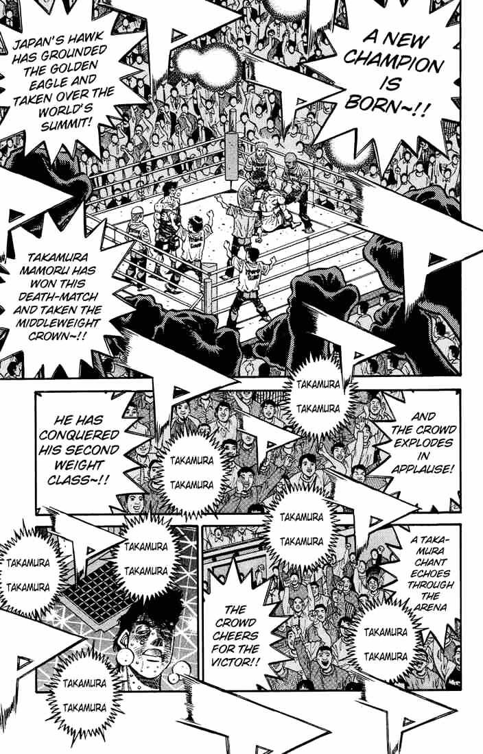 Hajime no Ippo Chapter 555 page 17 - Chapter 555 : Effort's Victory