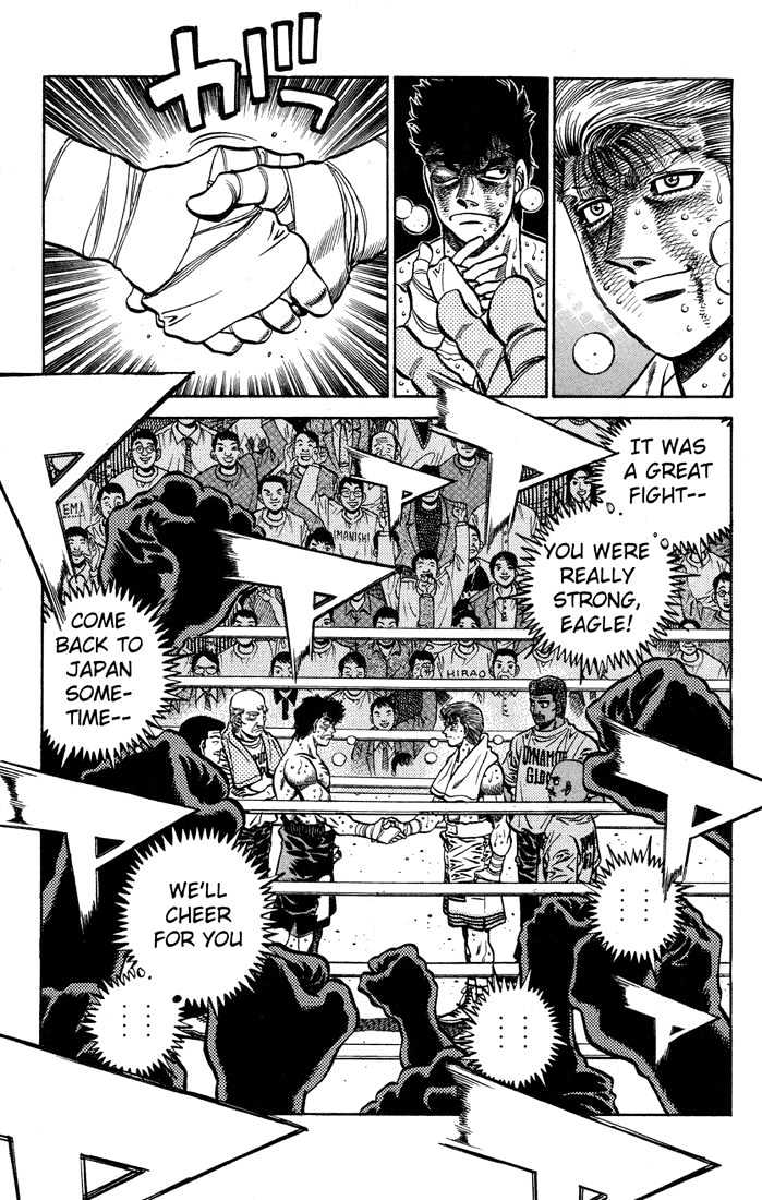Hajime no Ippo Chapter 556 page 5 - Chapter 556 : Reverberating victory