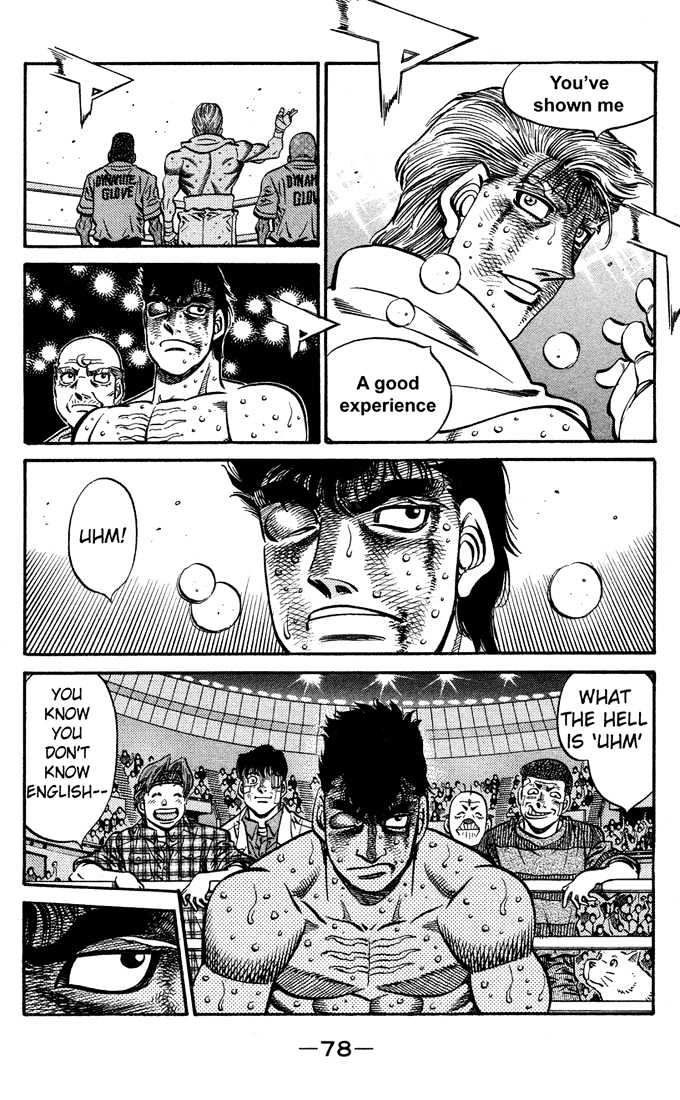 Hajime no Ippo Chapter 556 page 6 - Chapter 556 : Reverberating victory