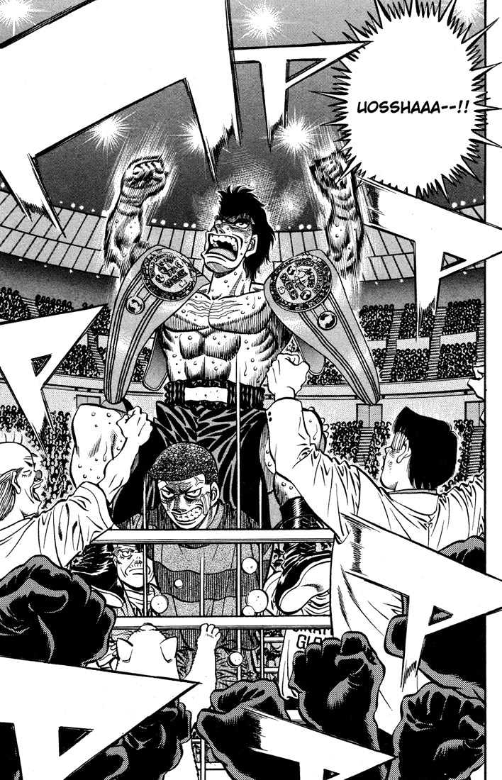 Hajime no Ippo Chapter 556 page 9 - Chapter 556 : Reverberating victory