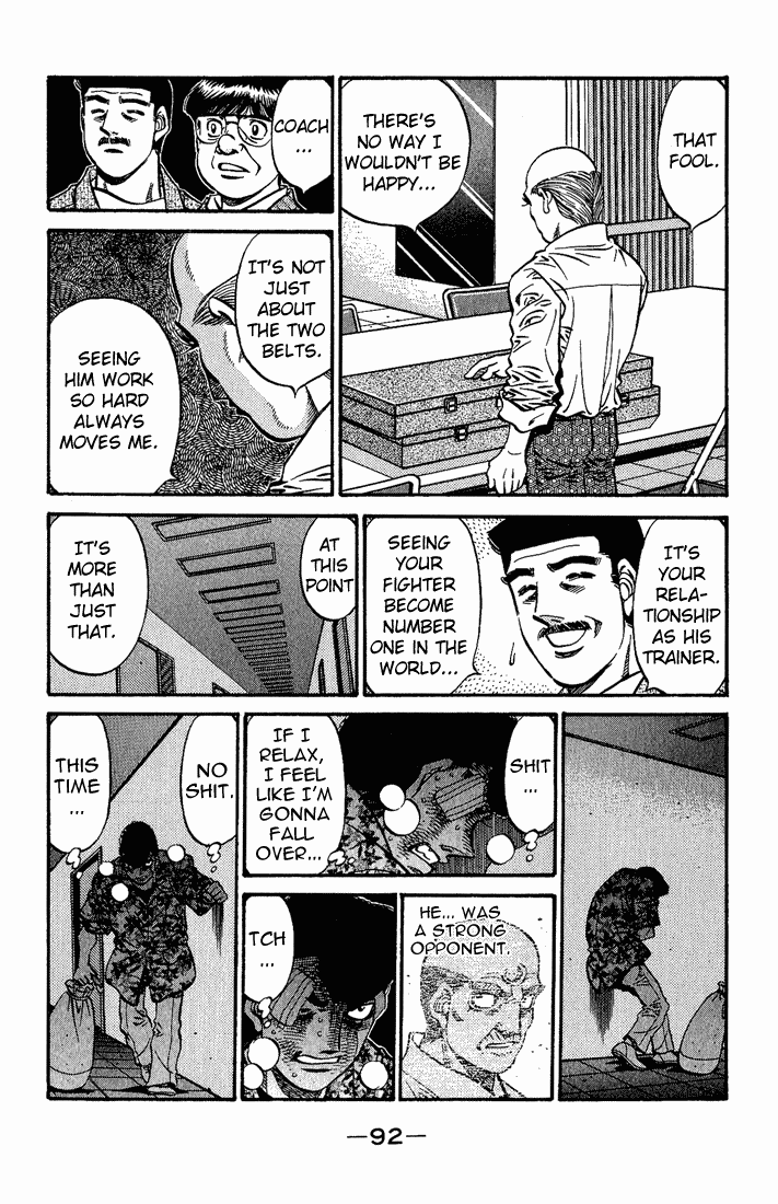 Hajime no Ippo Chapter 557.2 page 10 - Chapter 557 v2 : The World's Greatest Unrelated Son