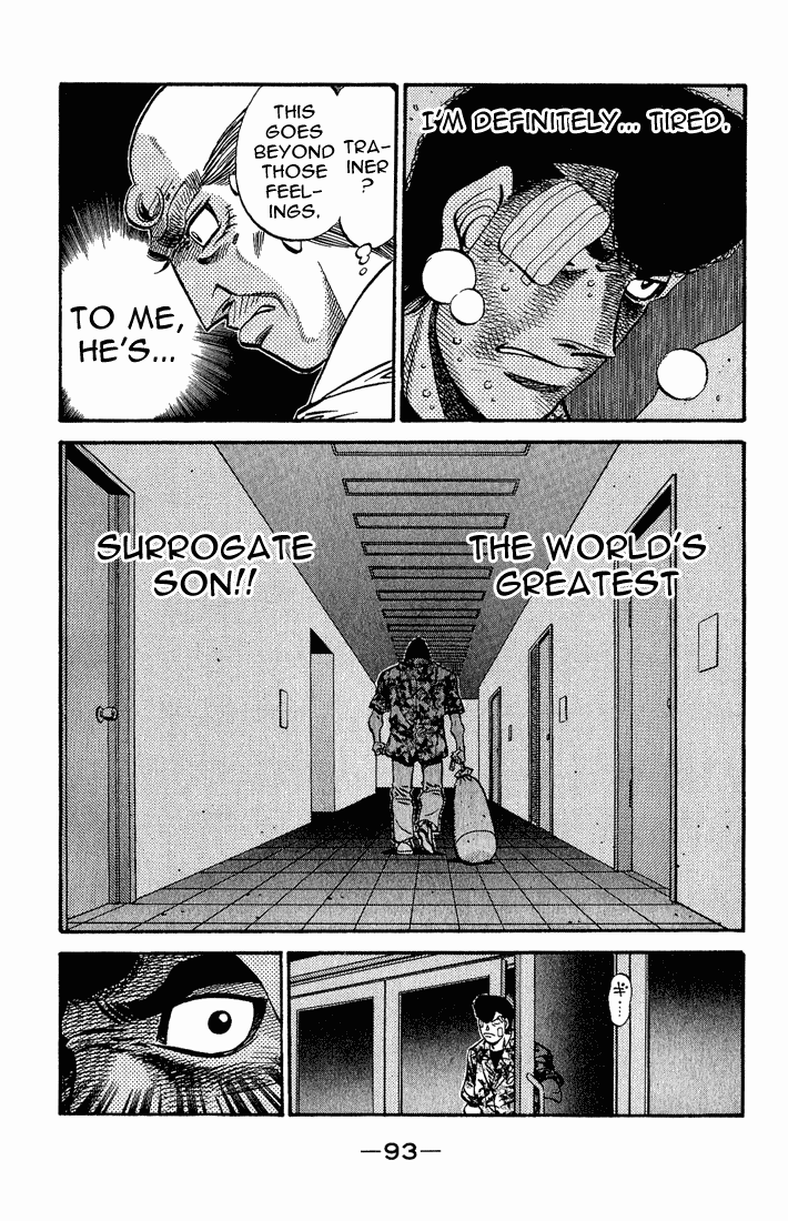 Hajime no Ippo Chapter 557.2 page 11 - Chapter 557 v2 : The World's Greatest Unrelated Son