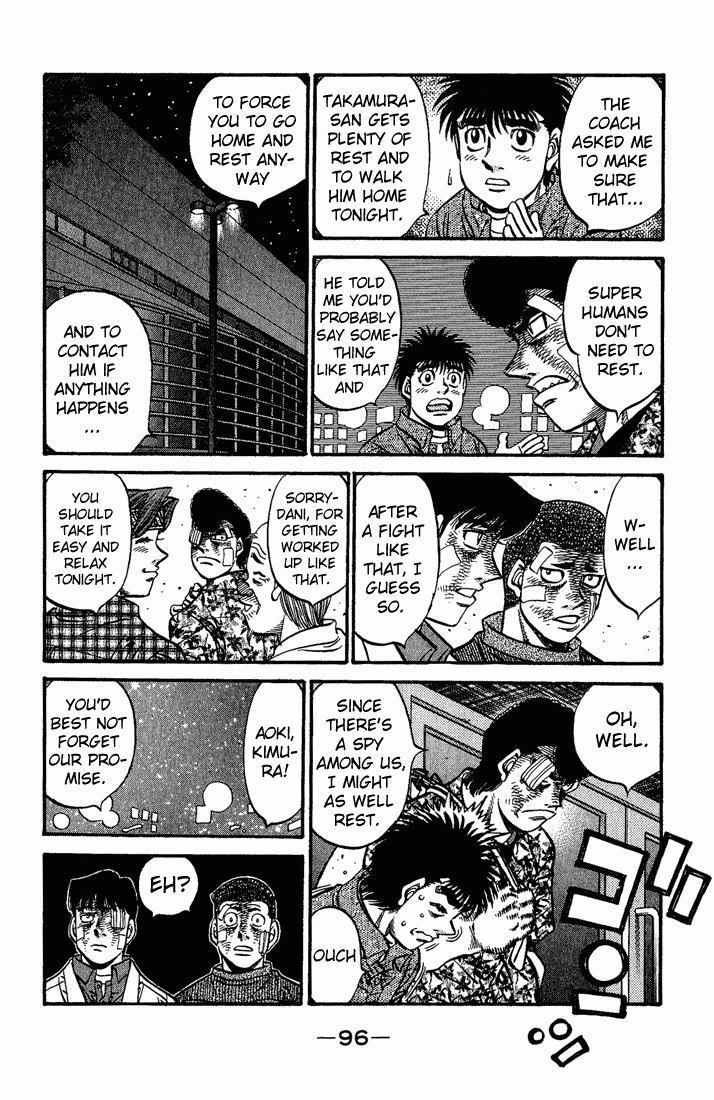Hajime no Ippo Chapter 557.2 page 14 - Chapter 557 v2 : The World's Greatest Unrelated Son