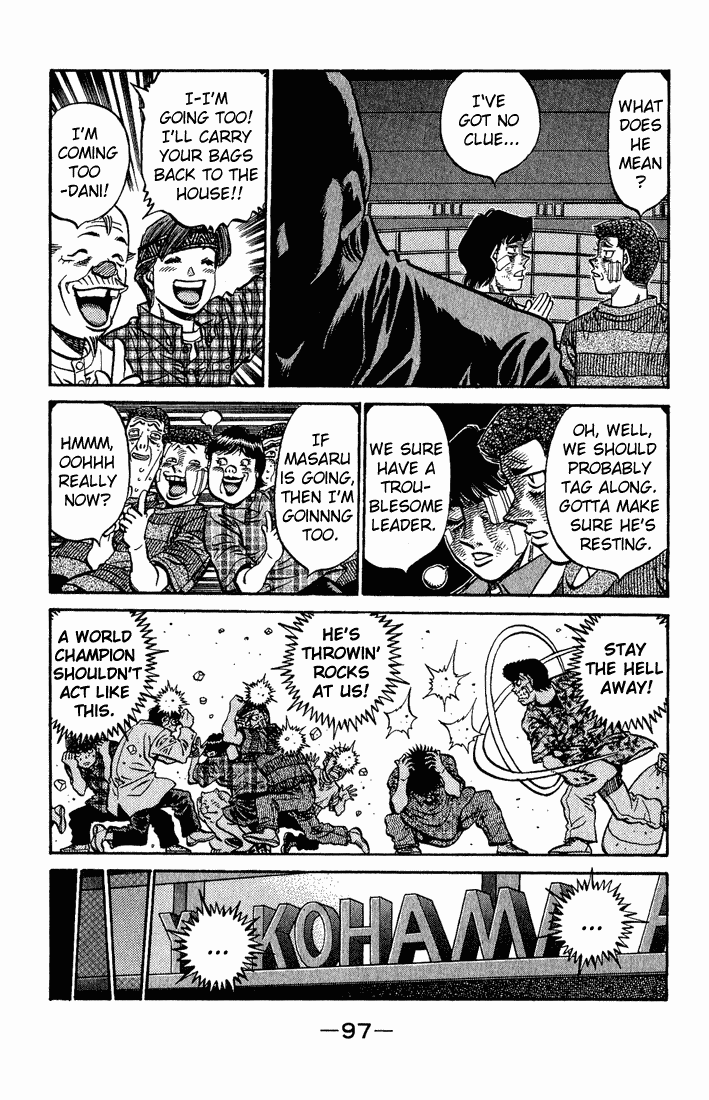 Hajime no Ippo Chapter 557.2 page 15 - Chapter 557 v2 : The World's Greatest Unrelated Son