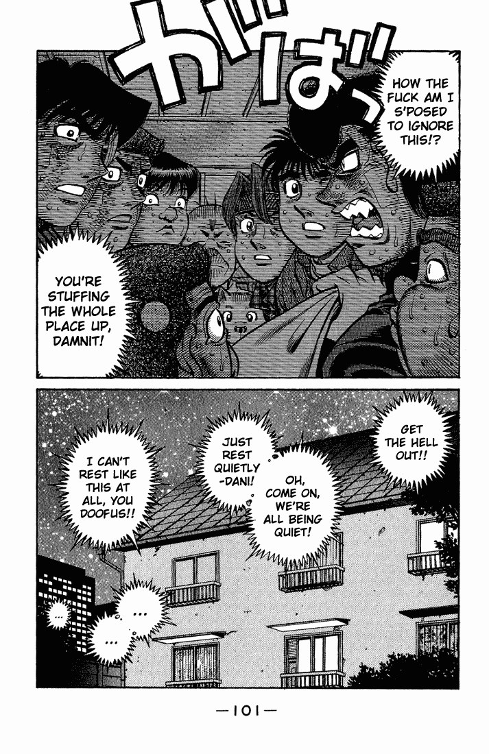 Hajime no Ippo Chapter 557.2 page 18 - Chapter 557 v2 : The World's Greatest Unrelated Son