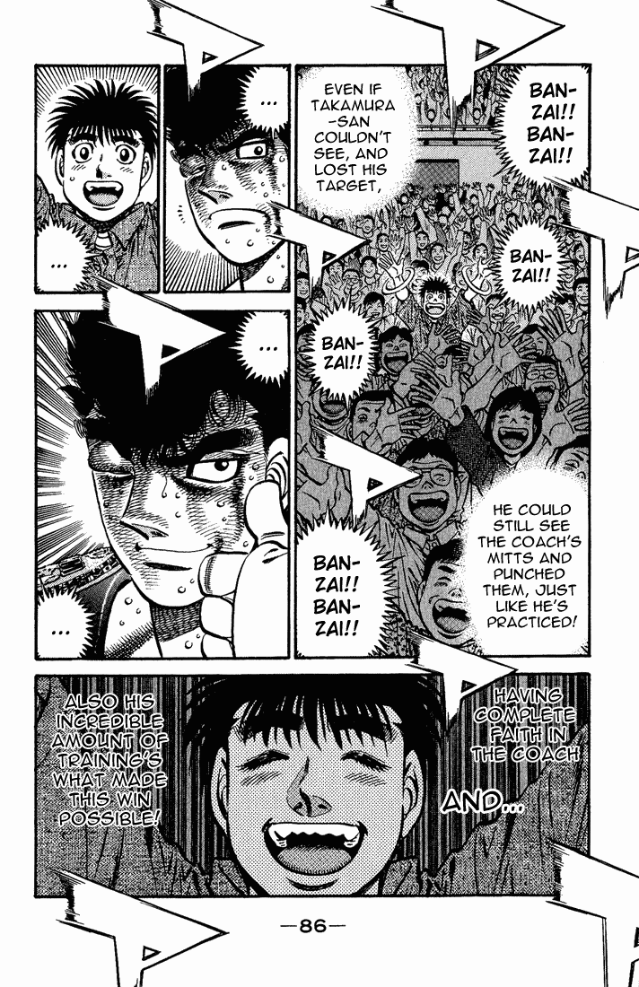 Hajime no Ippo Chapter 557.2 page 4 - Chapter 557 v2 : The World's Greatest Unrelated Son