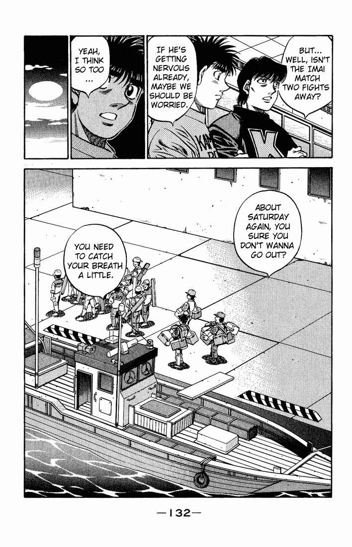 Hajime no Ippo Chapter 559.2 page 10 - Chapter 559 v2 : Itagaki's Determination