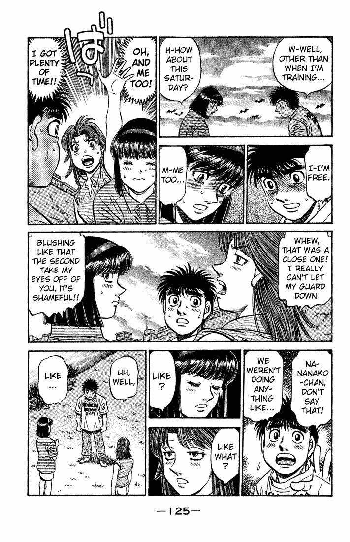 Hajime no Ippo Chapter 559.2 page 3 - Chapter 559 v2 : Itagaki's Determination