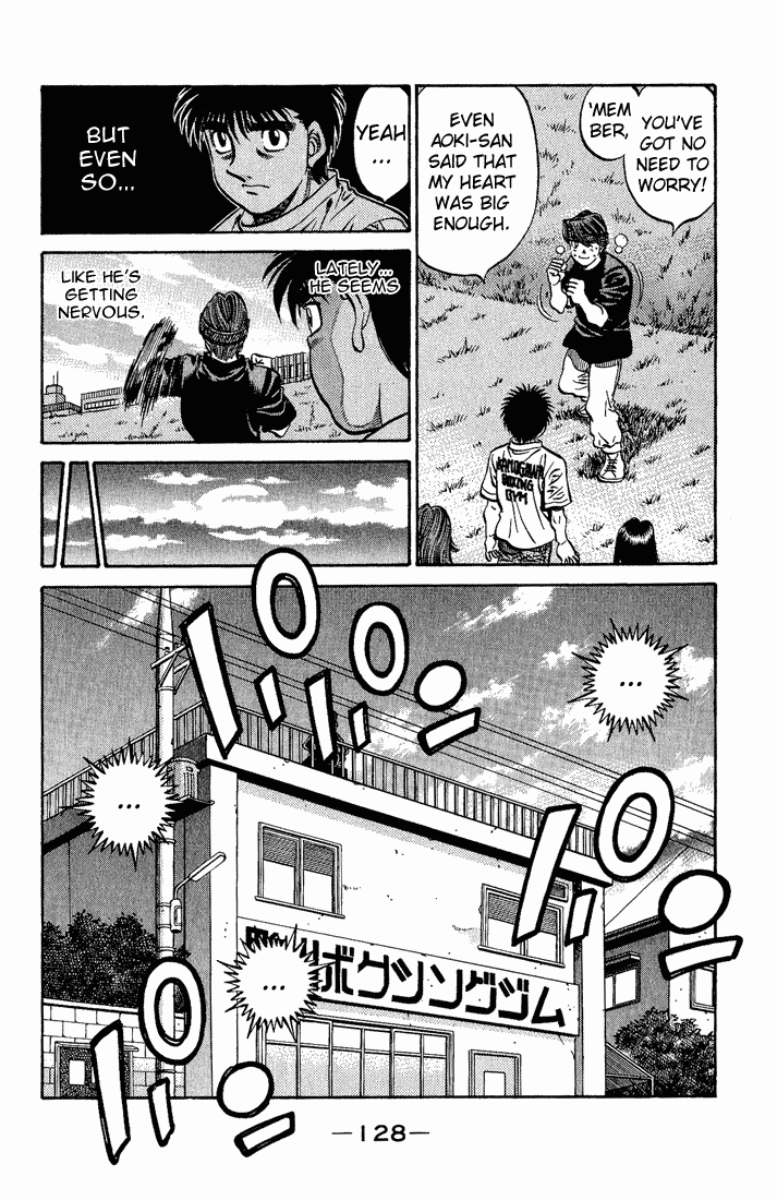 Hajime no Ippo Chapter 559.2 page 6 - Chapter 559 v2 : Itagaki's Determination
