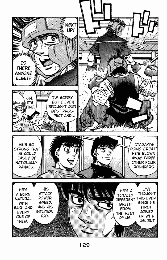 Hajime no Ippo Chapter 559.2 page 7 - Chapter 559 v2 : Itagaki's Determination