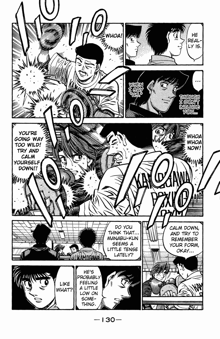 Hajime no Ippo Chapter 559.2 page 8 - Chapter 559 v2 : Itagaki's Determination