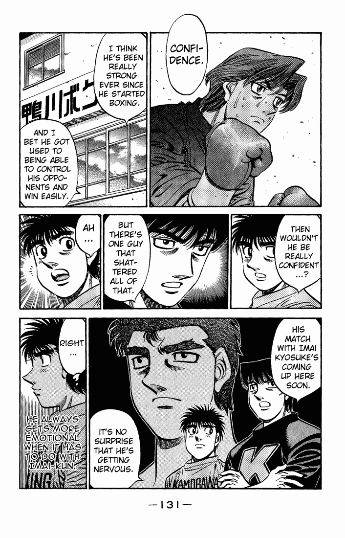 Hajime no Ippo Chapter 559.2 page 9 - Chapter 559 v2 : Itagaki's Determination