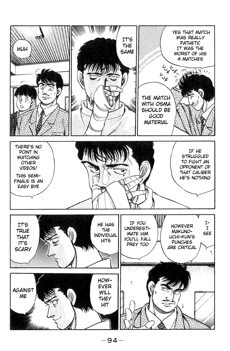Hajime no Ippo Chapter 56.2 page 10 - Chapter 56 v2 : The Face of the Genius