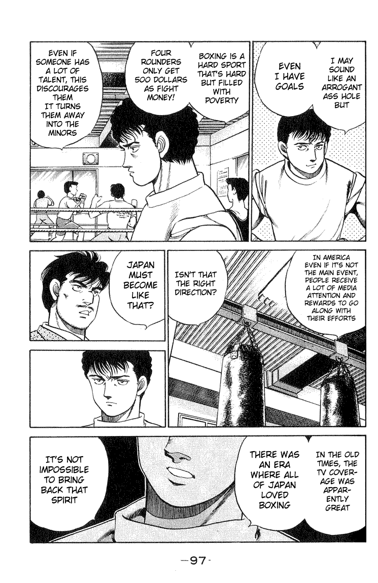 Hajime no Ippo Chapter 56.2 page 13 - Chapter 56 v2 : The Face of the Genius