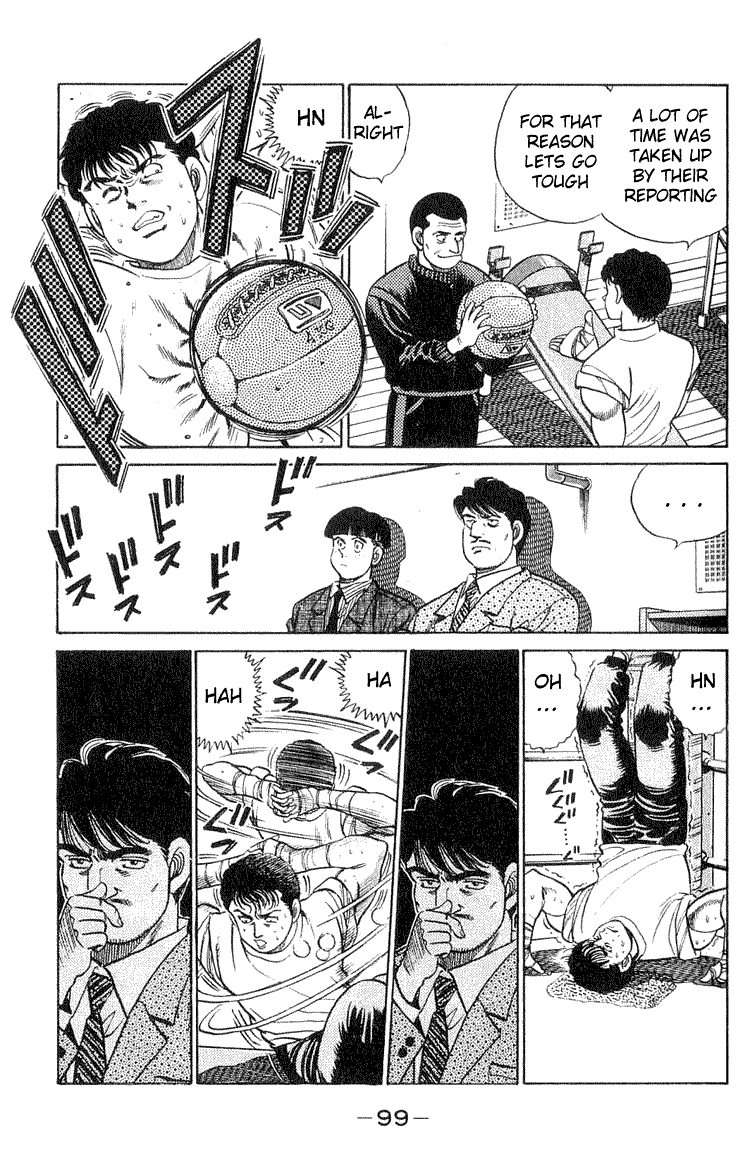 Hajime no Ippo Chapter 56.2 page 15 - Chapter 56 v2 : The Face of the Genius