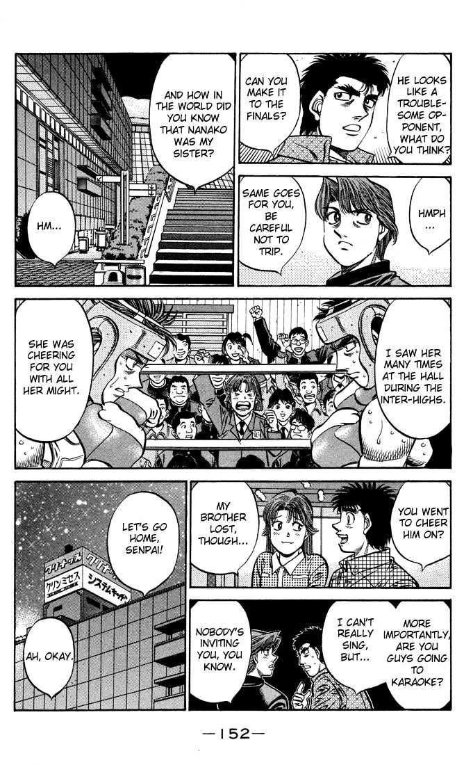 Hajime no Ippo Chapter 560 page 10 - Chapter 560 : Fated schematic