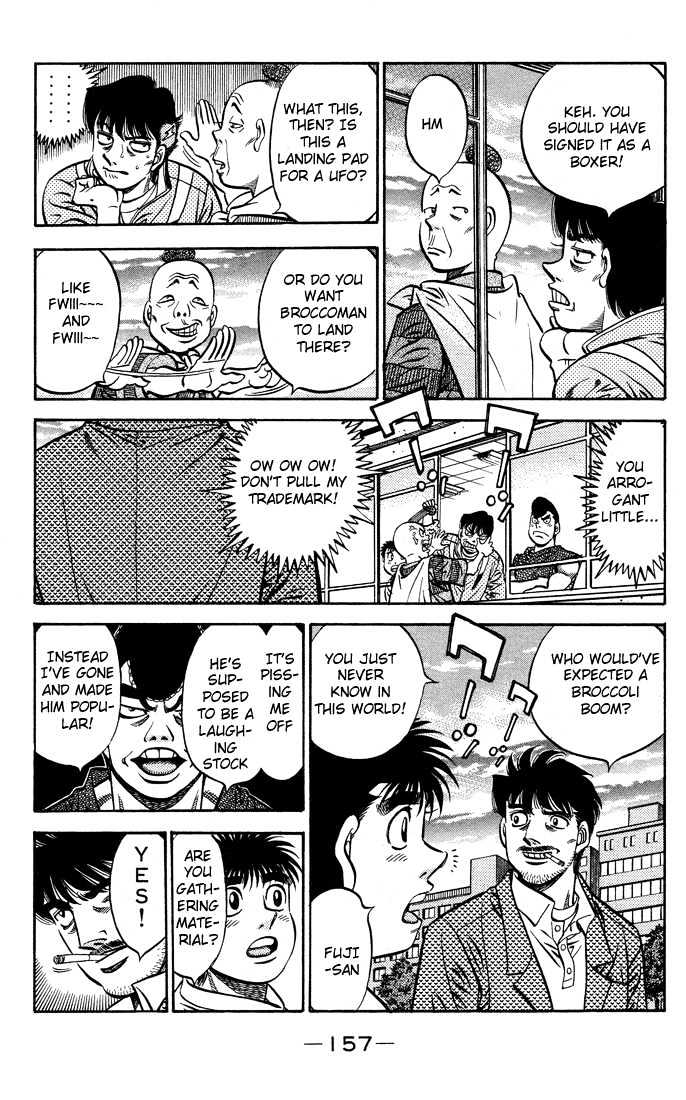 Hajime no Ippo Chapter 560 page 15 - Chapter 560 : Fated schematic
