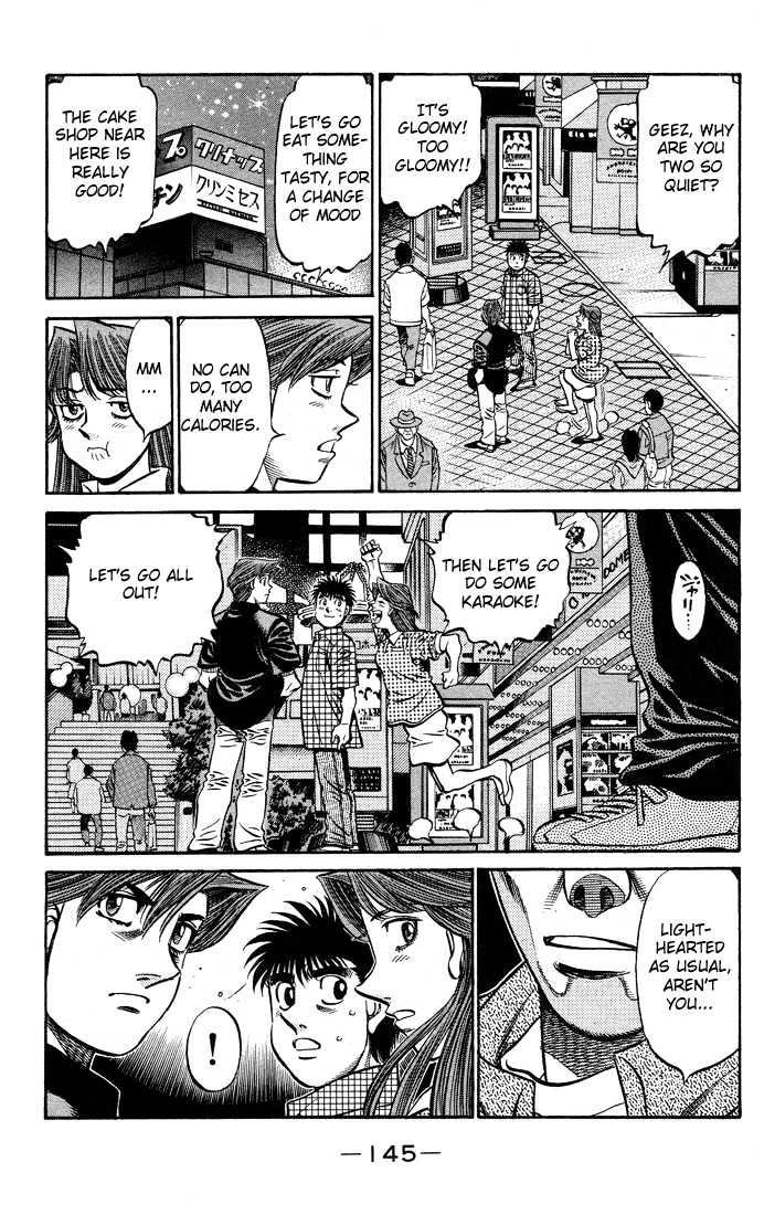 Hajime no Ippo Chapter 560 page 3 - Chapter 560 : Fated schematic