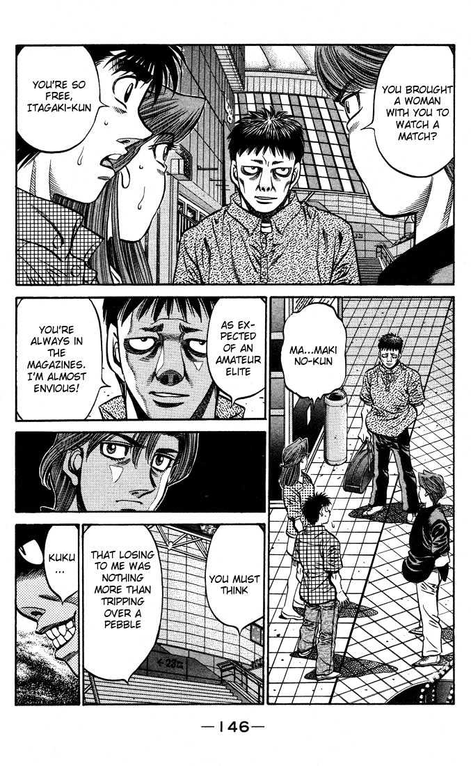 Hajime no Ippo Chapter 560 page 4 - Chapter 560 : Fated schematic