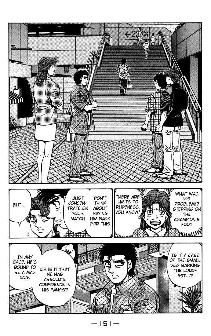Hajime no Ippo Chapter 560 page 9 - Chapter 560 : Fated schematic