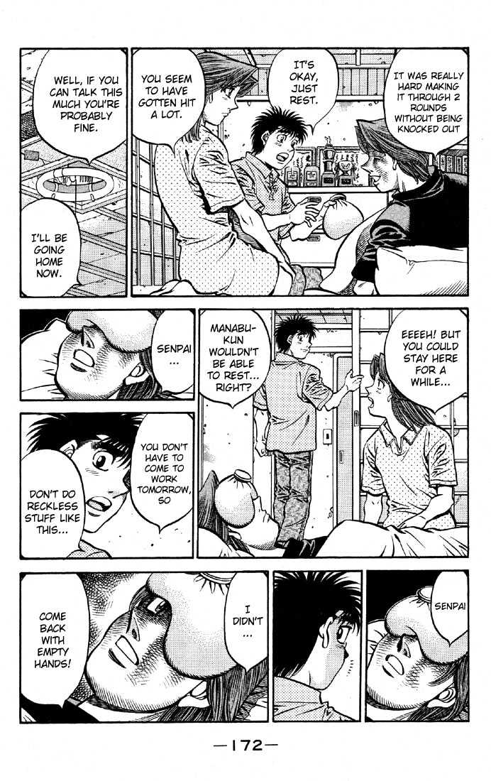 Hajime no Ippo Chapter 561 page 10 - Chapter 561 : Good results in a spar