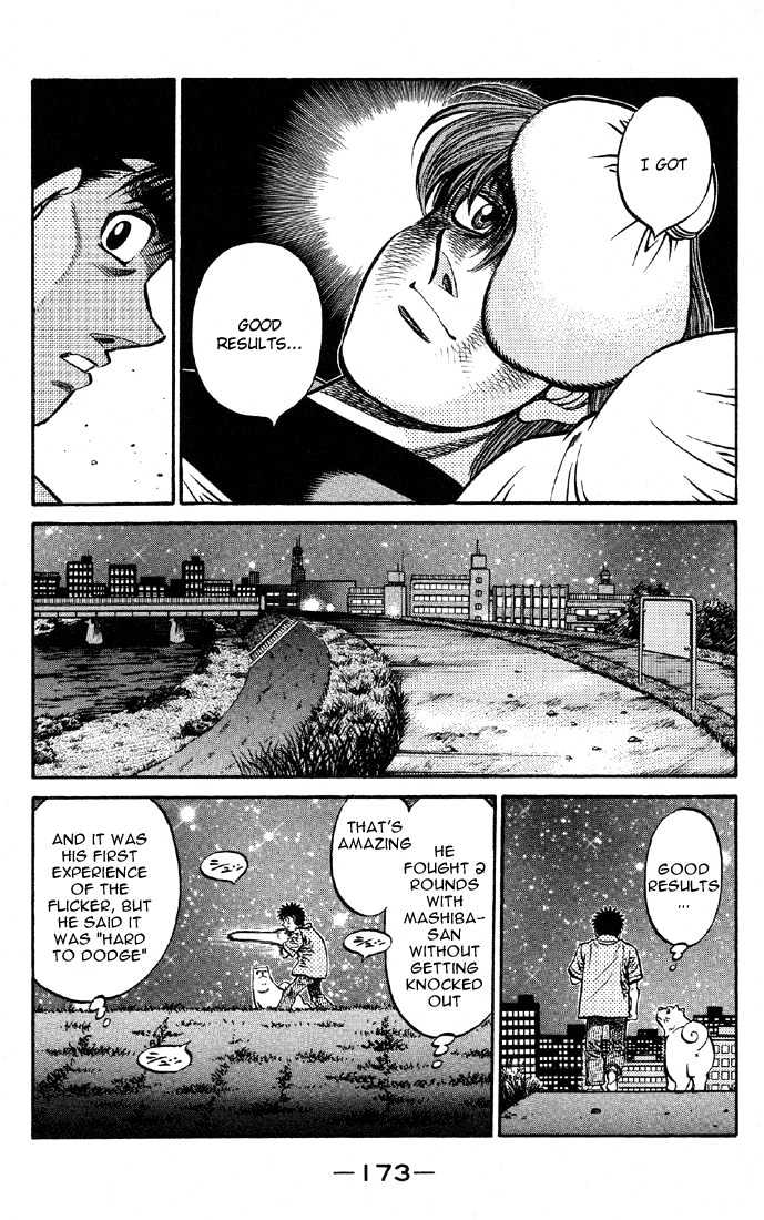 Hajime no Ippo Chapter 561 page 11 - Chapter 561 : Good results in a spar