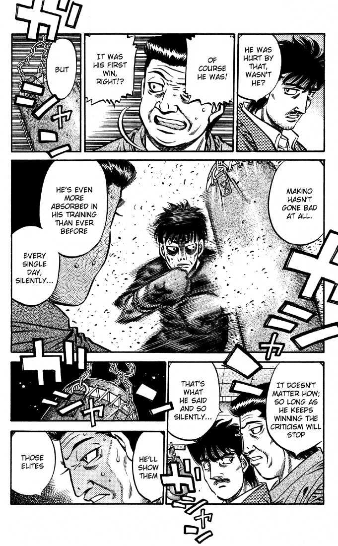 Hajime no Ippo Chapter 561 page 16 - Chapter 561 : Good results in a spar