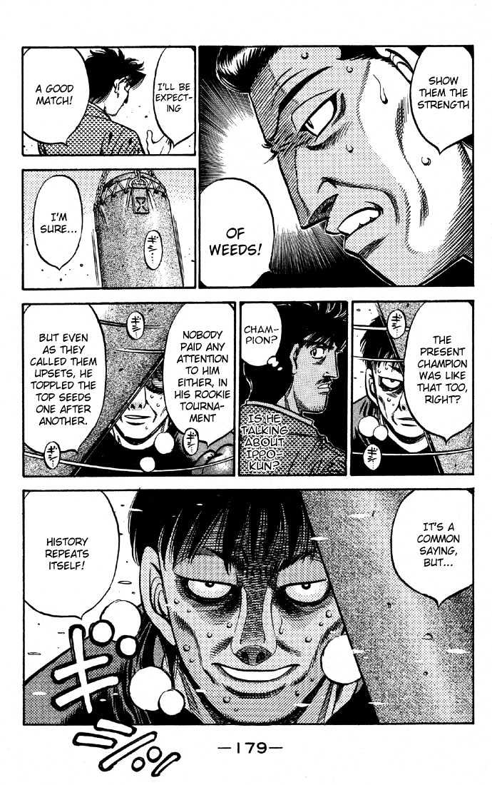 Hajime no Ippo Chapter 561 page 17 - Chapter 561 : Good results in a spar