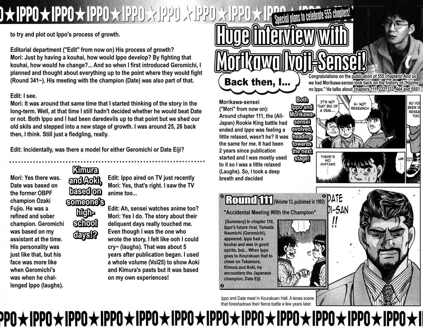 Hajime no Ippo Chapter 561 page 20 - Chapter 561 : Good results in a spar
