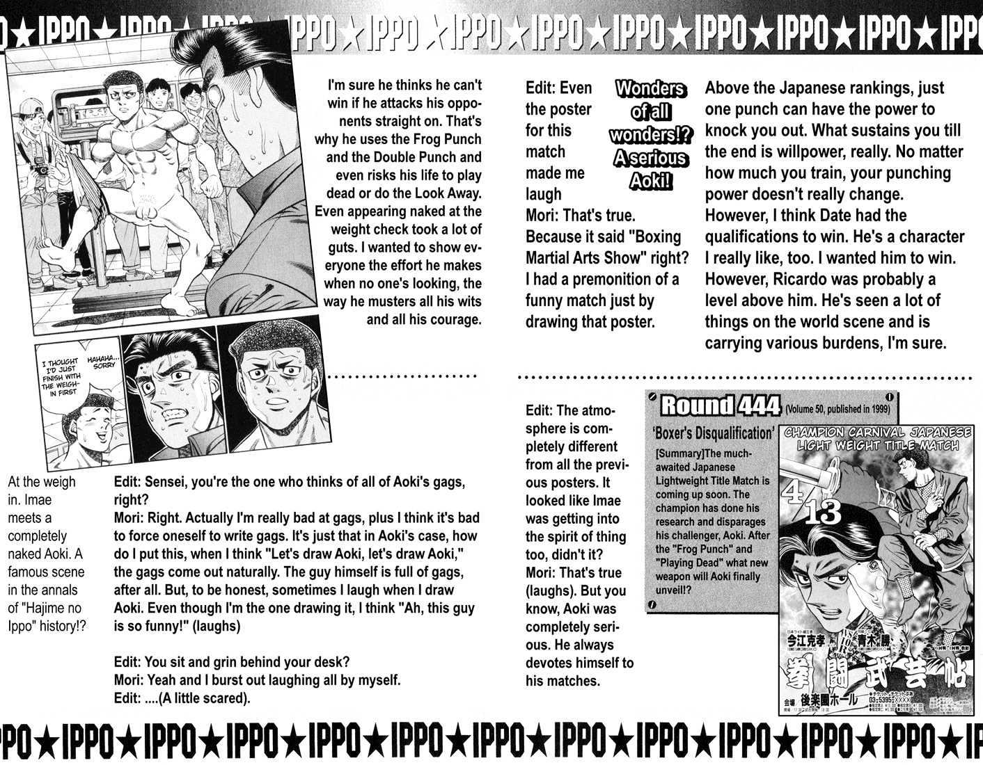 Hajime no Ippo Chapter 561 page 22 - Chapter 561 : Good results in a spar