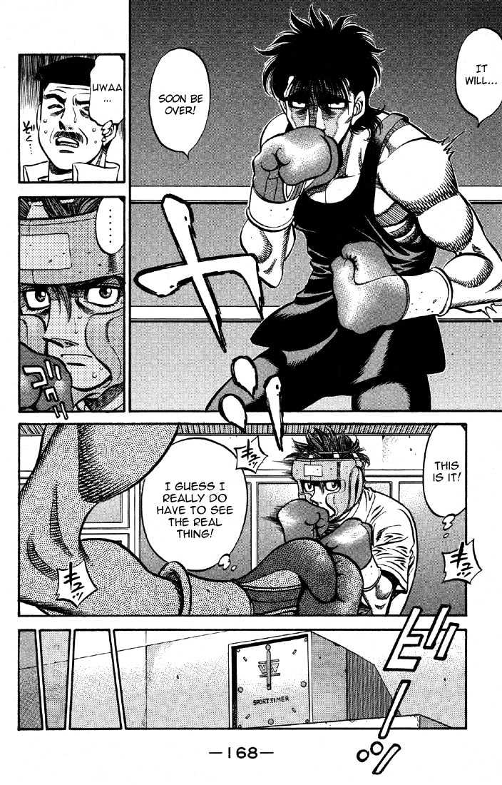 Hajime no Ippo Chapter 561 page 6 - Chapter 561 : Good results in a spar