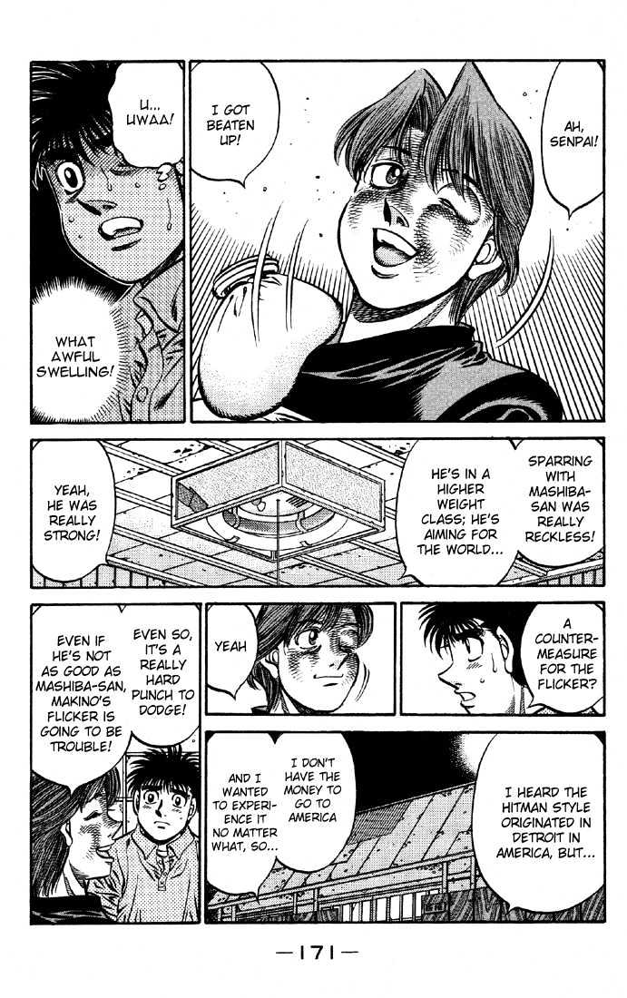 Hajime no Ippo Chapter 561 page 9 - Chapter 561 : Good results in a spar
