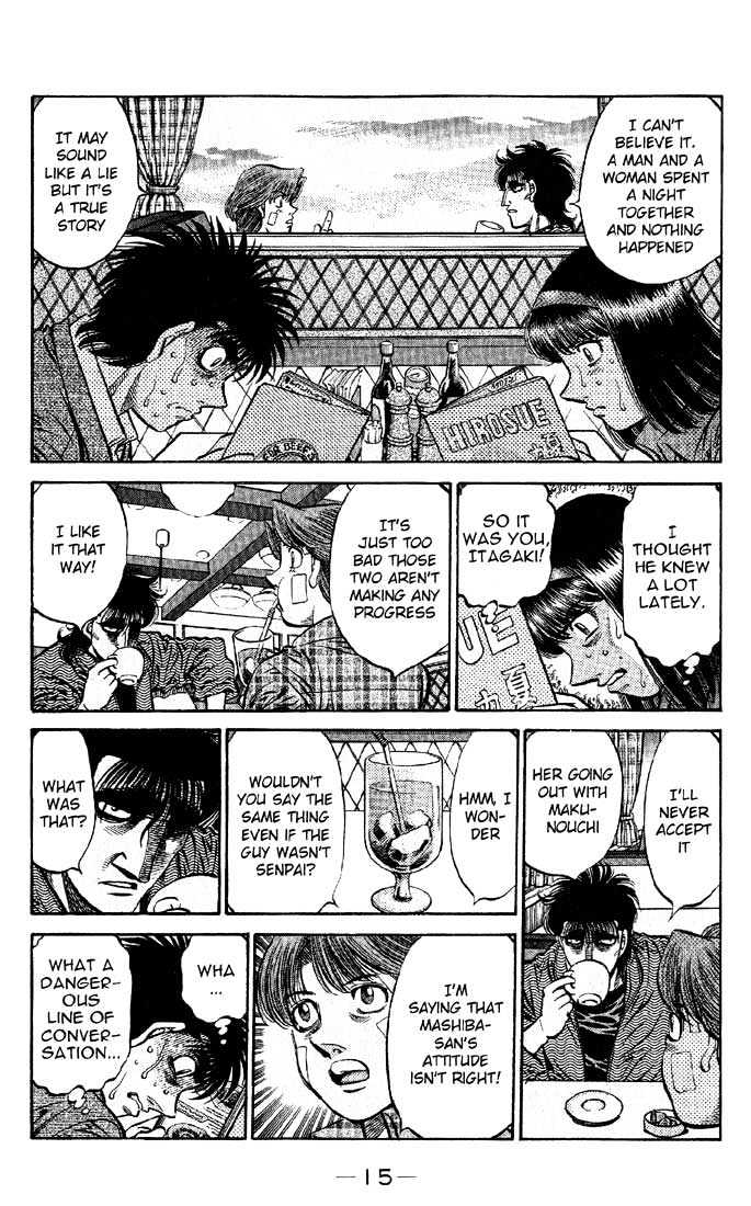 Hajime no Ippo Chapter 562 page 14 - Chapter 562 : The man who destroyed my self-confidence