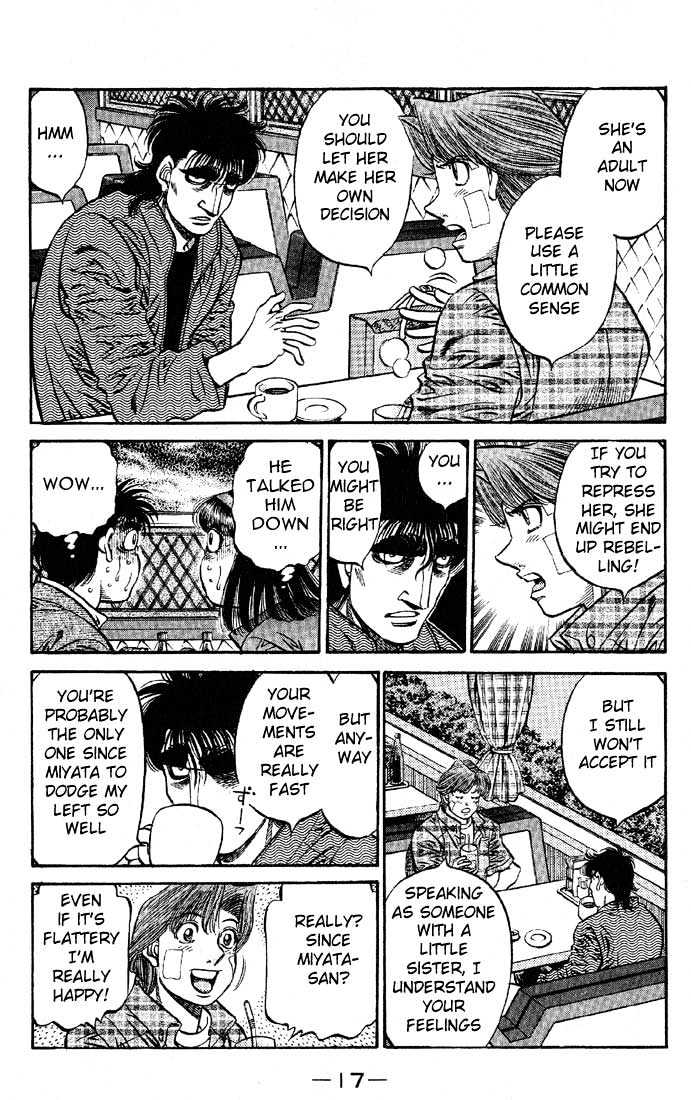 Hajime no Ippo Chapter 562 page 16 - Chapter 562 : The man who destroyed my self-confidence