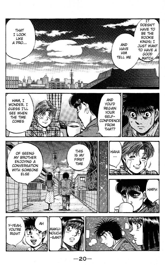 Hajime no Ippo Chapter 562 page 19 - Chapter 562 : The man who destroyed my self-confidence