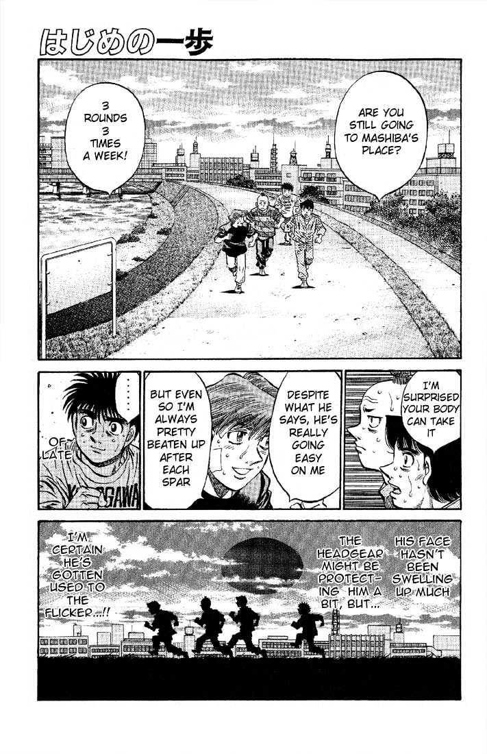 Hajime no Ippo Chapter 563 page 1 - Chapter 563 : The spirit of a weed