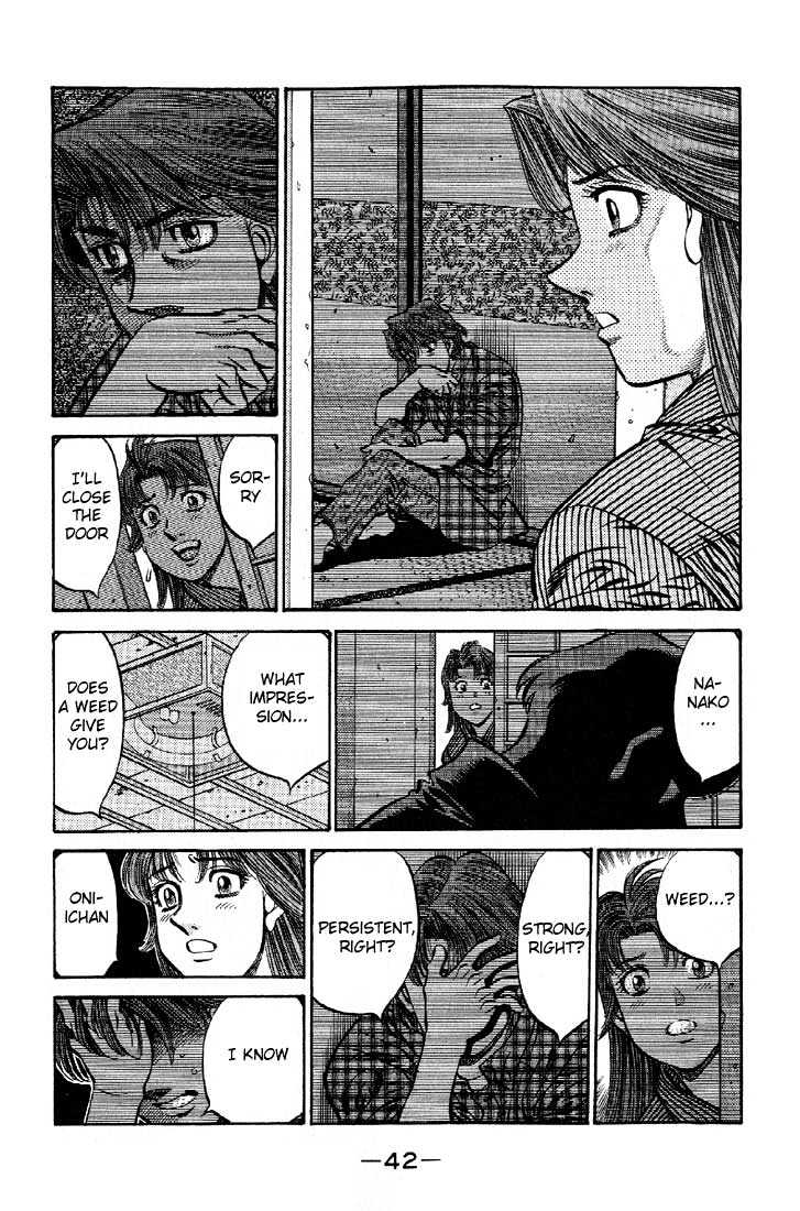 Hajime no Ippo Chapter 563 page 17 - Chapter 563 : The spirit of a weed