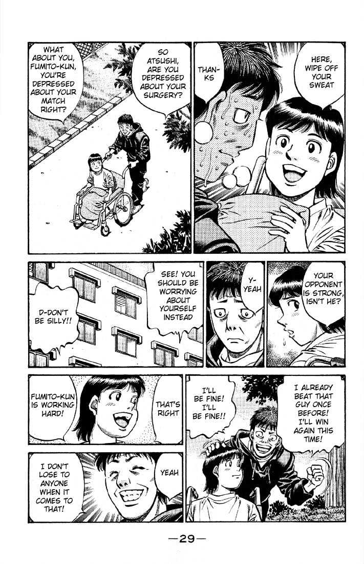 Hajime no Ippo Chapter 563 page 4 - Chapter 563 : The spirit of a weed