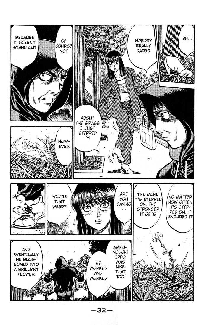 Hajime no Ippo Chapter 563 page 7 - Chapter 563 : The spirit of a weed