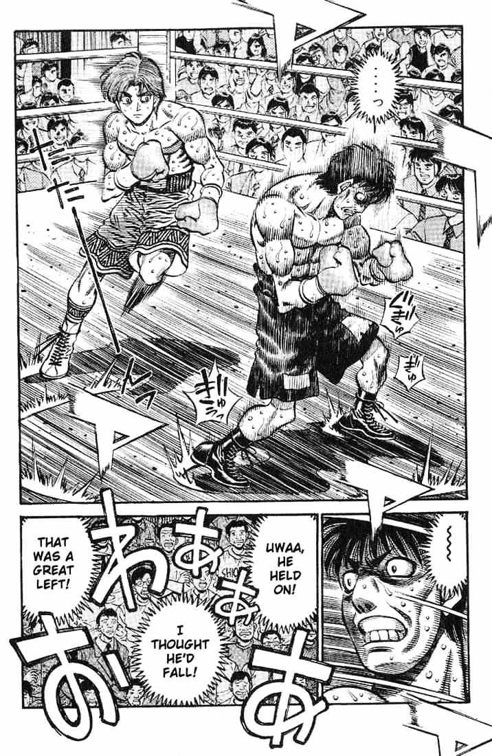 Hajime no Ippo Chapter 566 page 6 - Chapter 566 : The Cap that Cannot be Filled
