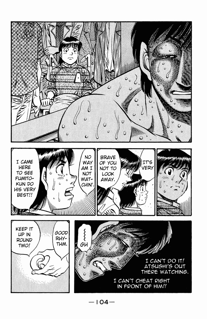 Hajime no Ippo Chapter 567.2 page 10 - Chapter 567 v2 : The Weed's Painful Memory