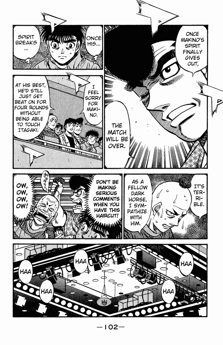 Hajime no Ippo Chapter 567.2 page 8 - Chapter 567 v2 : The Weed's Painful Memory