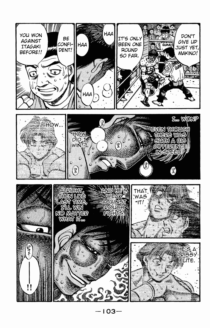 Hajime no Ippo Chapter 567.2 page 9 - Chapter 567 v2 : The Weed's Painful Memory