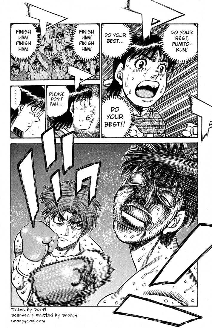 Hajime no Ippo Chapter 568 page 10 - Chapter 568 : when his heart breaks