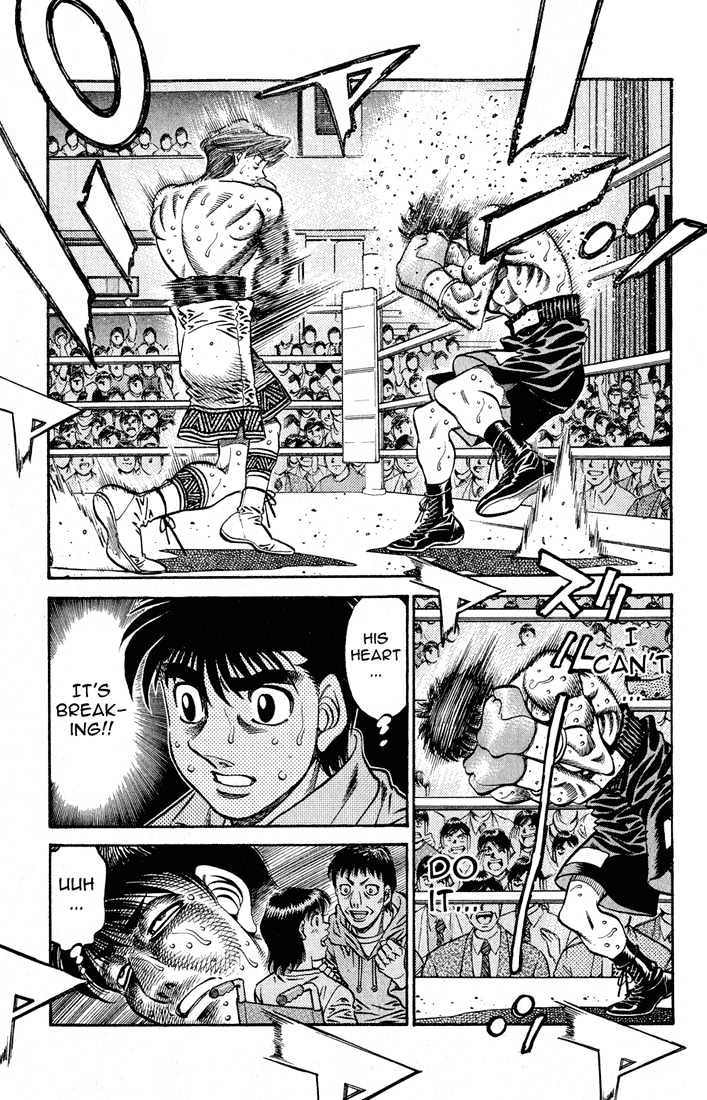 Hajime no Ippo Chapter 568 page 7 - Chapter 568 : when his heart breaks